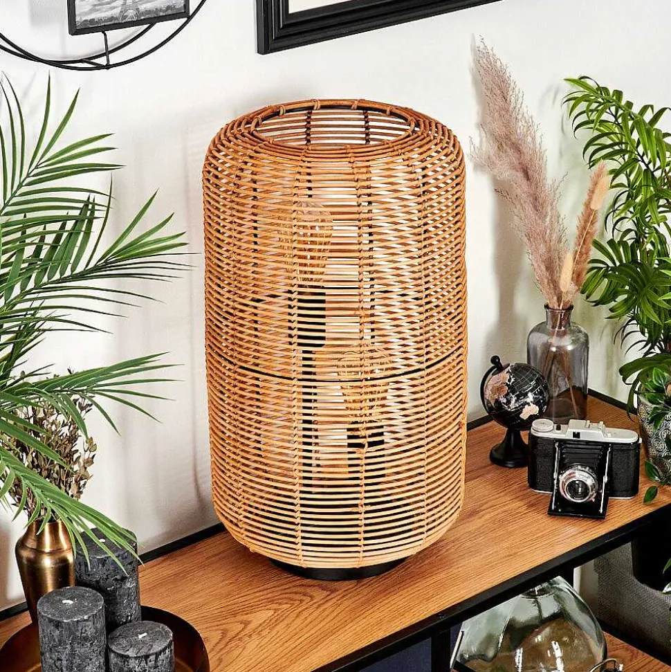 Lampe De Table Mulstrand Ecru, Noir, 2 Lumieres