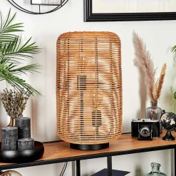 Lampe De Table Mulstrand Ecru, Noir, 2 Lumieres