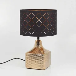 Lampe De Table Osorno Or, 1 Lumiere