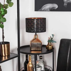 Lampe De Table Osorno Or, 1 Lumiere