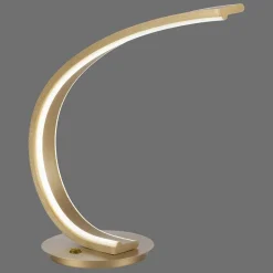 Lampe De Table Paul Neuhaus Q-Vito Led Laiton, 1 Lumiere, Telecommandes