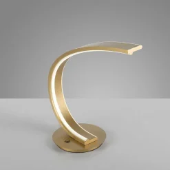 Lampe De Table Paul Neuhaus Q-Vito Led Laiton, 1 Lumiere, Telecommandes