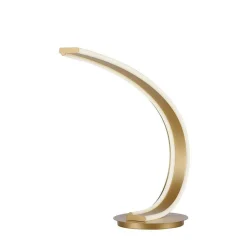 Lampe De Table Paul Neuhaus Q-Vito Led Laiton, 1 Lumiere, Telecommandes