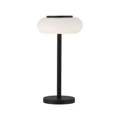 Lampe De Table Paul Neuhaus Q-Etienne Led Noir, 1 Lumiere, Telecommandes
