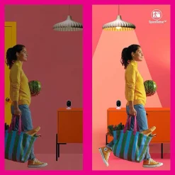 Lampe De Table Philips Wiz Office Led Blanc, 1 Lumiere