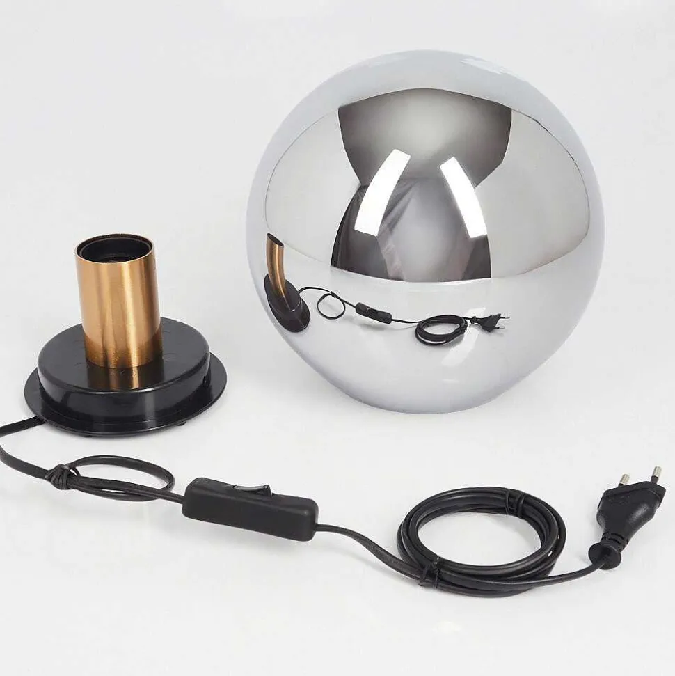 Lampe De Table Recoutas Noir, 1 Lumiere