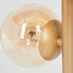 Lampe De Table Remaisnil Laiton, 2 Lumieres