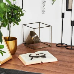 Lampe De Table Samboc Argent Oxyde, 1 Lumiere