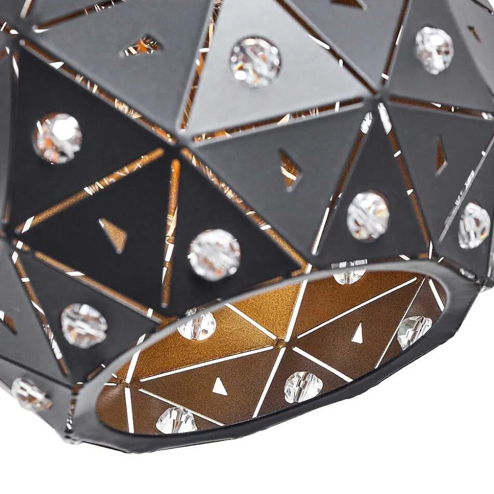 Lampe De Table Sunasau Ecru, Noir, 1 Lumiere