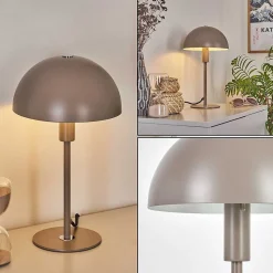 Lampe De Table Tati Gris, 1 Lumiere