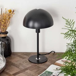 Lampe De Table Tati Noir, 1 Lumiere