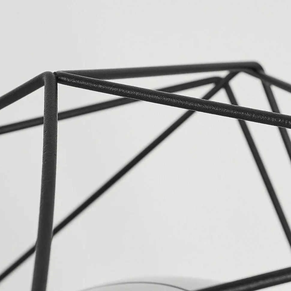 Lampe De Table Uarau Noir, 1 Lumiere