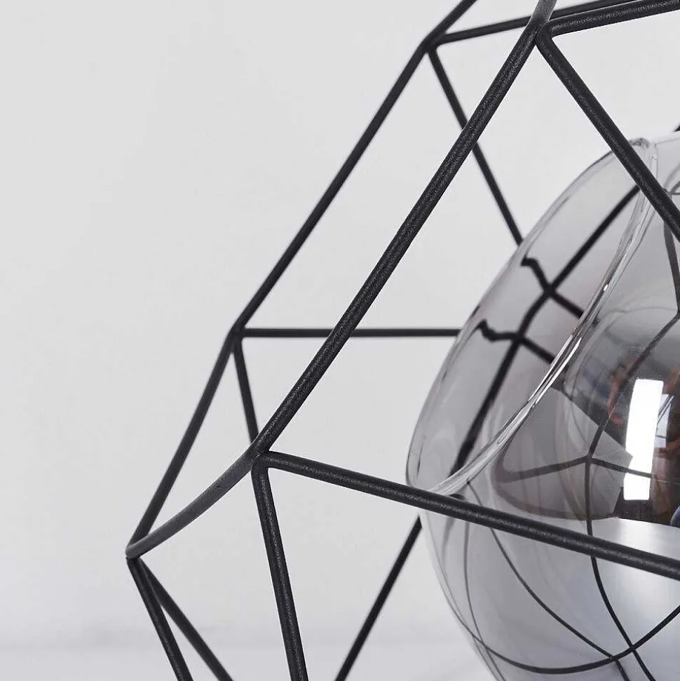 Lampe De Table Uarau Noir, 1 Lumiere