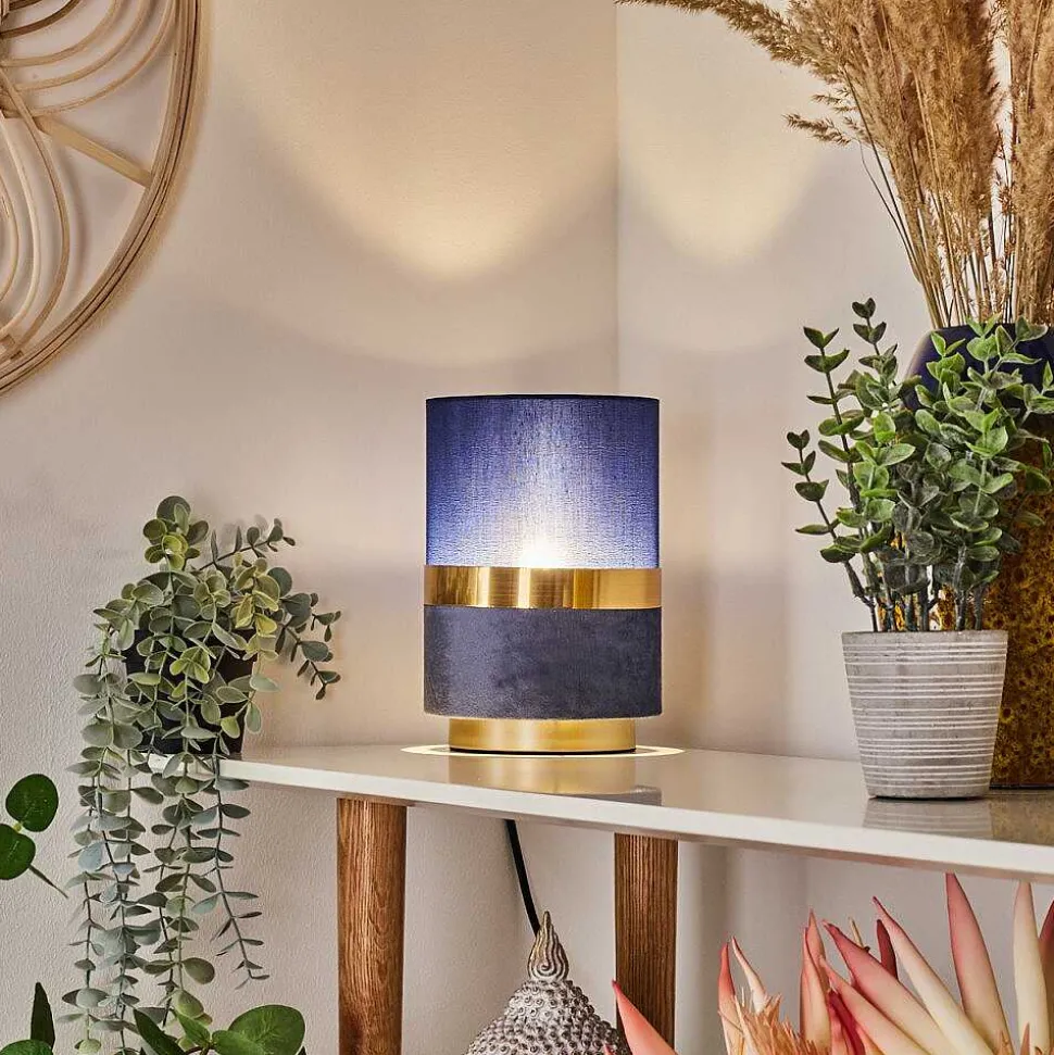 Lampe De Table Weiler Or, 1 Lumiere