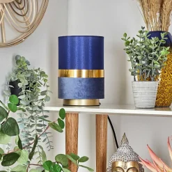 Lampe De Table Weiler Or, 1 Lumiere