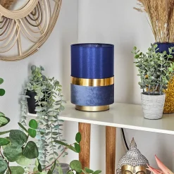 Lampe De Table Weiler Or, 1 Lumiere