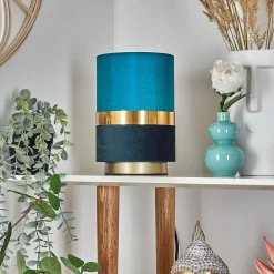 Lampe De Table Weiler Or, 1 Lumiere