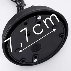 Lampe D'Exterieur Surnu Noir, 1 Lumiere