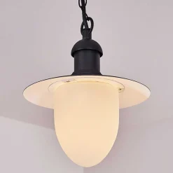 Lampe D'Exterieur Surnu Noir, 1 Lumiere