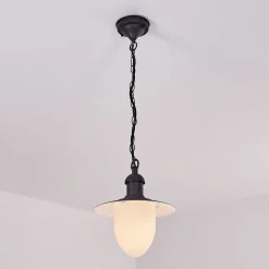 Lampe D'Exterieur Surnu Noir, 1 Lumiere