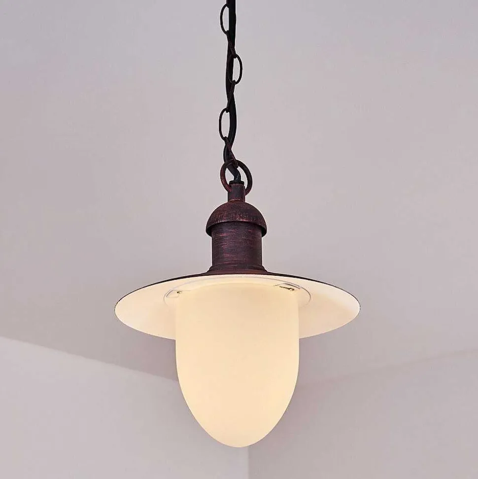 Lampe D'Exterieur Surnu Rouille, 1 Lumiere