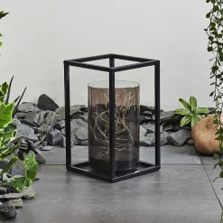 Lampe Solaire Aracaju Led Noir, 40 Lumieres