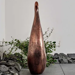 Lampe Solaire Benevento Led Bronze, 1 Lumiere