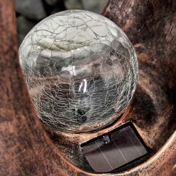 Lampe Solaire Benevento Led Bronze, 1 Lumiere