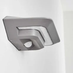 Lampe Solaire Camden Led Gris, 1 Lumiere, Detecteur De Mouvement