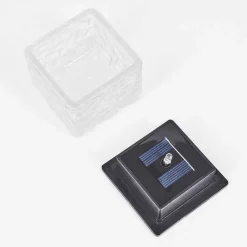 Lampe Solaire Gressela Led Noir, Blanc, 1 Lumiere, Changeur De Couleurs