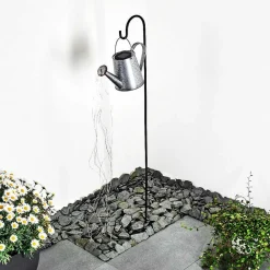 Lampe Solaire Isernia Led Noir, 80 Lumieres