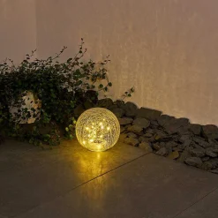 Lampe Solaire Jurmala Led Transparent, 1 Lumiere