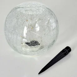 Lampe Solaire Jurmala Led Transparent, 1 Lumiere