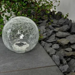 Lampe Solaire Jurmala Led Transparent, 1 Lumiere