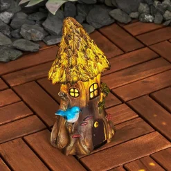 Lampe Solaire Katiao Led Bleu, Brun, Orange, 1 Lumiere