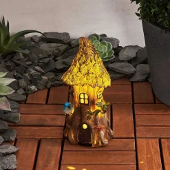 Lampe Solaire Katiao Led Bleu, Brun, Orange, 1 Lumiere