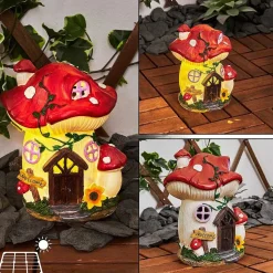 Lampe Solaire Katiao Led Brun, Orange, Rose, Rouge, 1 Lumiere