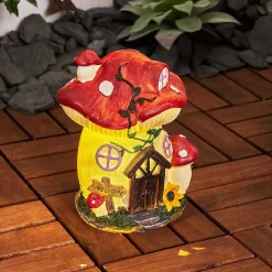 Lampe Solaire Katiao Led Brun, Orange, Rose, Rouge, 1 Lumiere