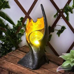 Lampe Solaire Kolo Led Or, Gris, Noir, 1 Lumiere