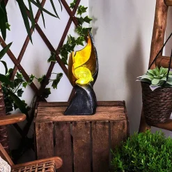 Lampe Solaire Kolo Led Or, Gris, Noir, 1 Lumiere