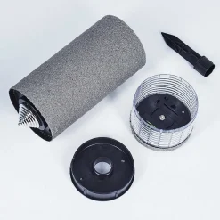 Lampe Solaire Mesabolo Led Gris, Noir, 1 Lumiere