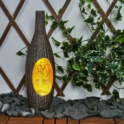 Lampe Solaire Otterstad Led Brun, Or, 1 Lumiere