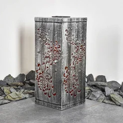 Lampe Solaire Parikia Led Argente, 1 Lumiere