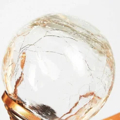 Lampe Solaire Rovinj Led Cuivre, Noir, 1 Lumiere