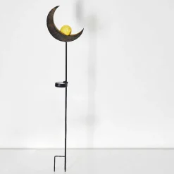 Lampe Solaire Rovinj Led Cuivre, Noir, 1 Lumiere