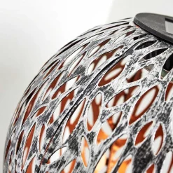 Lampe Solaire Samoao Led Cuivre, Noir, Argente, 1 Lumiere