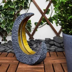 Lampe Solaire Siviri Led Or, Gris, 25 Lumieres