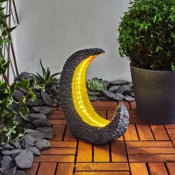 Lampe Solaire Siviri Led Or, Gris, 25 Lumieres