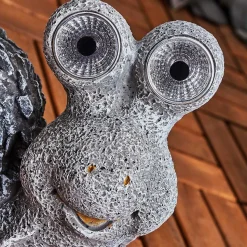 Lampe Solaire Sunderby Led Gris, Orange, 2 Lumieres