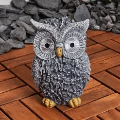 Lampe Solaire Sunderby Led Gris, Orange, 2 Lumieres